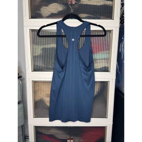 Lululemon Swiftly Tech Racerback, Royal / Royal, 8, EUC - Picture 3 of 3